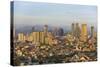 Skyline Along Manila Bay, Manila, Philippines-Keren Su-Stretched Canvas