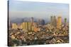 Skyline Along Manila Bay, Manila, Philippines-Keren Su-Stretched Canvas