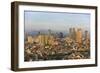 Skyline Along Manila Bay, Manila, Philippines-Keren Su-Framed Photographic Print