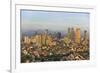 Skyline Along Manila Bay, Manila, Philippines-Keren Su-Framed Photographic Print