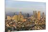 Skyline Along Manila Bay, Manila, Philippines-Keren Su-Mounted Photographic Print