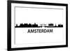 Skyline Amsterdam-unkreatives-Framed Premium Giclee Print