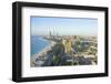 Skyline and Corniche, Al Markaziyah District, Abu Dhabi, United Arab Emirates, Middle East-Fraser Hall-Framed Photographic Print