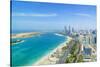 Skyline and Corniche, Al Markaziyah District, Abu Dhabi, United Arab Emirates, Middle East-Fraser Hall-Stretched Canvas