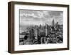 Skyline and Harbor, New York City, c.1931-null-Framed Art Print