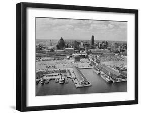 Skyline and Harbor of Toronto-Philip Gendreau-Framed Photographic Print