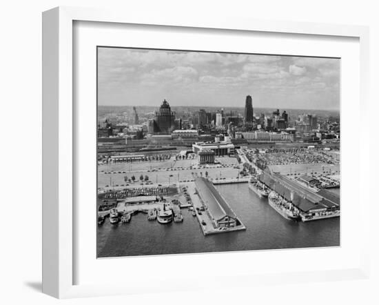 Skyline and Harbor of Toronto-Philip Gendreau-Framed Photographic Print