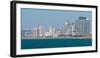 Skyline and Mediterranean Sea, Tel Aviv, Israel-null-Framed Photographic Print