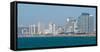 Skyline and Mediterranean Sea, Tel Aviv, Israel-null-Framed Stretched Canvas