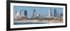 Skyline and Mediterranean Sea, Tel Aviv, Israel-null-Framed Photographic Print