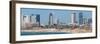 Skyline and Mediterranean Sea, Tel Aviv, Israel-null-Framed Photographic Print