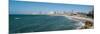 Skyline and Mediterranean Sea, Tel Aviv, Israel-null-Mounted Photographic Print