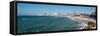 Skyline and Mediterranean Sea, Tel Aviv, Israel-null-Framed Stretched Canvas