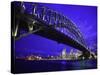 Skyline and the Harbor Bridge, Sydney, Australia-Bill Bachmann-Stretched Canvas