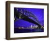 Skyline and the Harbor Bridge, Sydney, Australia-Bill Bachmann-Framed Photographic Print