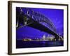 Skyline and the Harbor Bridge, Sydney, Australia-Bill Bachmann-Framed Photographic Print