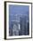 Skyline and Victoria Harbour, Hong Kong, China-Amanda Hall-Framed Photographic Print