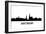 Skyline Antwerp-unkreatives-Framed Art Print