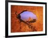 Skyline Arch, Arches National Park, Utah, USA-Charles Gurche-Framed Photographic Print