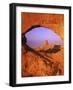 Skyline Arch, Arches National Park, Utah, USA-Charles Gurche-Framed Photographic Print