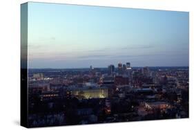 Skyline At Dusk, Birmingham, Alabama-Carol Highsmith-Stretched Canvas