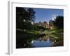 Skyline at Dusk, Omaha, Nebraska-Gayle Harper-Framed Photographic Print