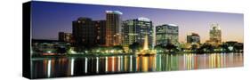 Skyline at Dusk, Orlando, Florida, USA-null-Stretched Canvas