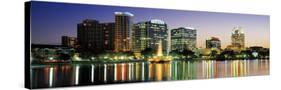 Skyline at Dusk, Orlando, Florida, USA-null-Stretched Canvas