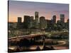 Skyline at Sunrise, Denver, CO-Tom Dietrich-Stretched Canvas
