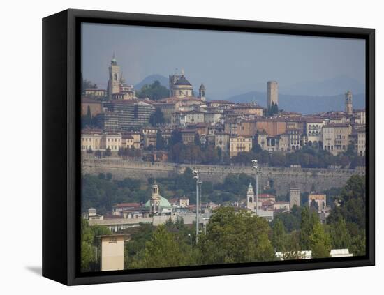 Skyline, Bergamo, Lombardy, Italy, Europe-Frank Fell-Framed Stretched Canvas