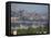 Skyline, Bergamo, Lombardy, Italy, Europe-Frank Fell-Framed Stretched Canvas