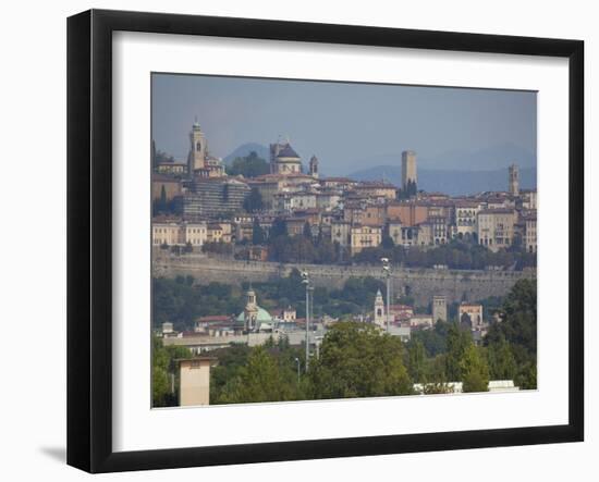 Skyline, Bergamo, Lombardy, Italy, Europe-Frank Fell-Framed Photographic Print