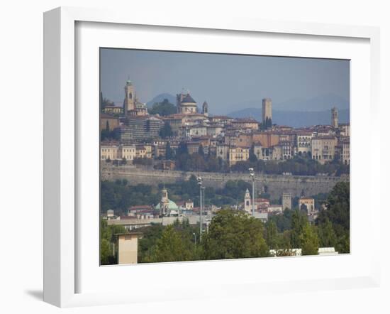 Skyline, Bergamo, Lombardy, Italy, Europe-Frank Fell-Framed Photographic Print