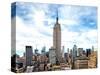 Skyline Buildings Manhattan, Empire State Building, Urban Landscape, New York, United States, USA-Philippe Hugonnard-Stretched Canvas