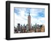 Skyline Buildings Manhattan, Empire State Building, Urban Landscape, New York, United States, USA-Philippe Hugonnard-Framed Photographic Print