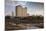 Skyline by the Arkansas River, Wichita, Kansas, USA-Walter Bibikow-Mounted Photographic Print