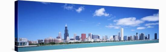 Skyline, Chicago, Illinois, USA-null-Stretched Canvas