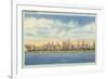 Skyline, Chicago, Illinois-null-Framed Premium Giclee Print