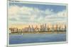 Skyline, Chicago, Illinois-null-Mounted Premium Giclee Print