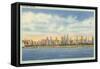 Skyline, Chicago, Illinois-null-Framed Stretched Canvas