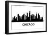 Skyline Chicago-unkreatives-Framed Art Print