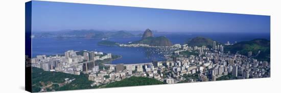 Skyline, Cityscape, Coastal City, Rio De Janeiro, Brazil-null-Stretched Canvas