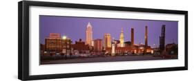 Skyline, Cleveland, Ohio, USA-null-Framed Photographic Print