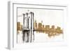 Skyline Crossing Gold-Avery Tillmon-Framed Art Print