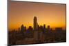 Skyline, Dallas, Texas, United States of America, North America-Kav Dadfar-Mounted Photographic Print