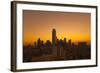 Skyline, Dallas, Texas, United States of America, North America-Kav Dadfar-Framed Photographic Print