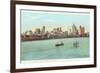 Skyline, Detroit, Michigan-null-Framed Premium Giclee Print