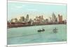 Skyline, Detroit, Michigan-null-Mounted Premium Giclee Print