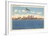 Skyline, Detroit, Michigan-null-Framed Art Print