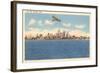 Skyline, Detroit, Michigan-null-Framed Art Print